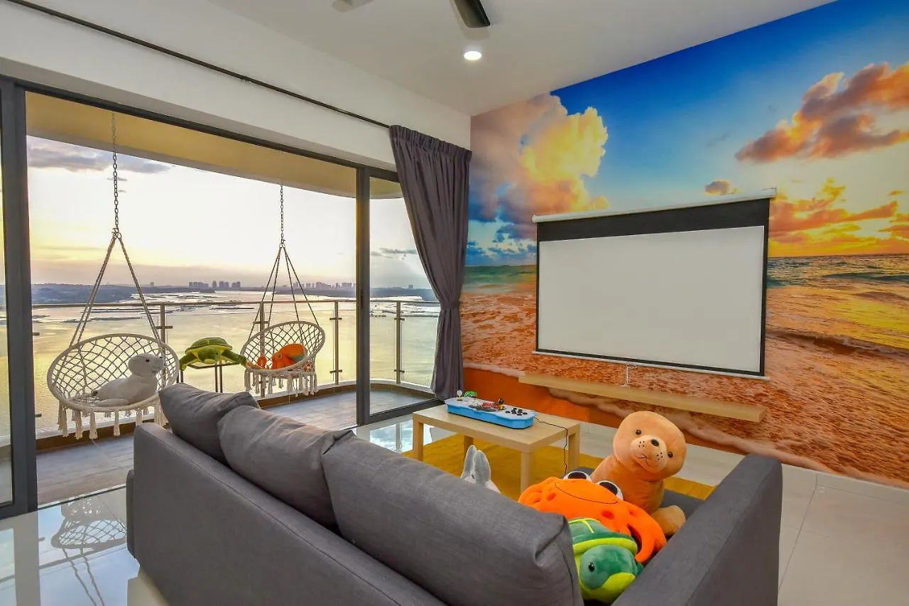 Country Garden Beach Suite By Nest Home At Danga Bay Johor Bahru 0*,